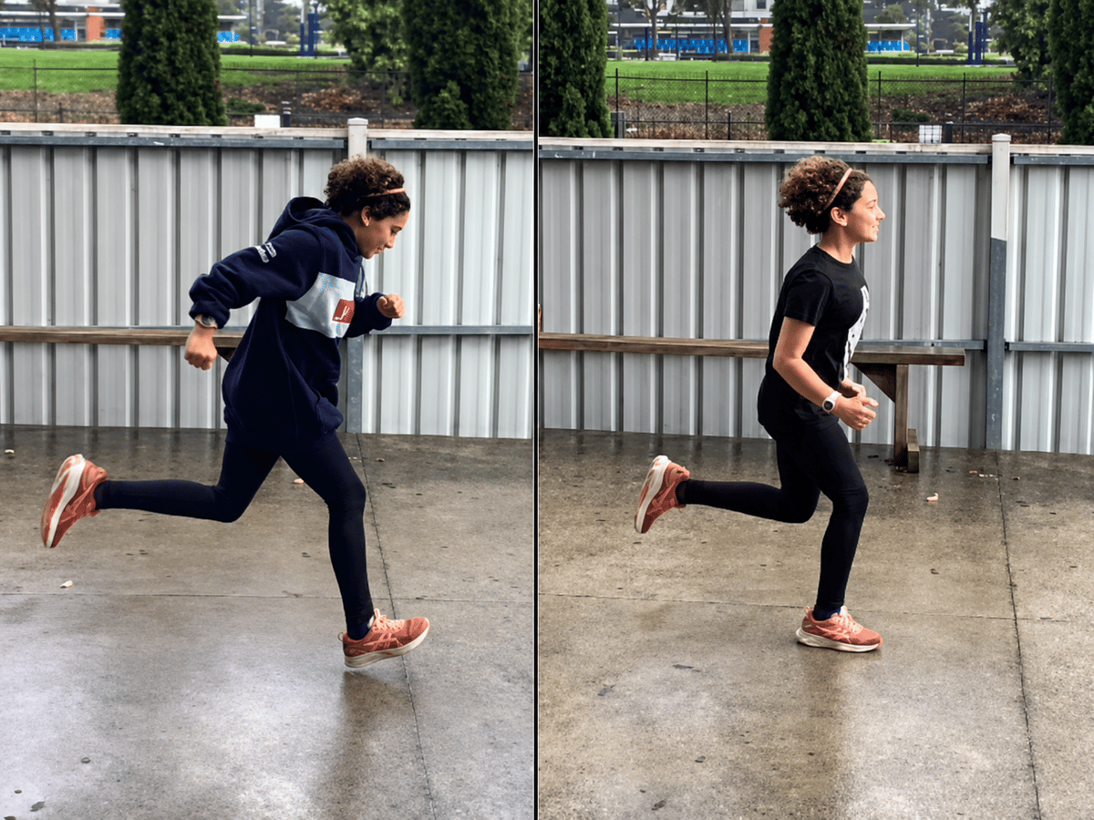 mick breen coaching child running technique in-person melbourne thornbury
